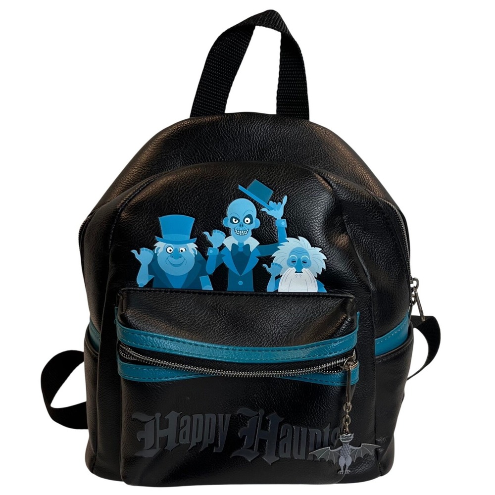 Retired Loungefly Disney The Haunted Mansion‎ Hitchhiking Ghosts Mini Backpack
